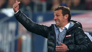 Das war nichts. Markus Weinzierl blamierte sich mit dem FC Augsburg gegen Aalen