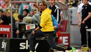 Jürgen Klopp war mit der Leistung seiner Mannschaft nicht zufrieden