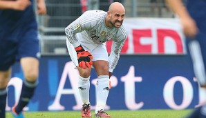 Pepe Reina fällt mit einer Wadenverletzung wochenlang aus