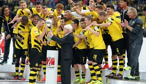 Im Sommer gewann der BVB den Supercup gegen den FC Bayern München