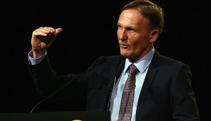 Hans-Joachim Watzke sieht den BVB weiter gut aufgestellt