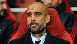 Pep Guardiola ist mit dem Saisonstart der Bayern zufrieden