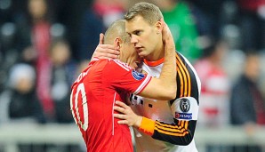 Wenn es nach Arjen Robben geht, hätte Manuel Neuer die Auszeichnung verdient