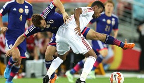 Okazaki hat sich im Viertelfinale des Asien Cups am Oberschenkel verletzte