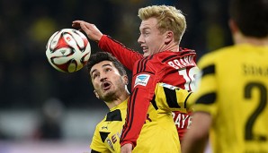 Julian Brandt wechselte 2014 von Wolfsburg zu Bayer Leverkusen