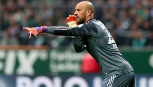 Zuletzt hütete Reina das Bayern-Tor gegen Bremen