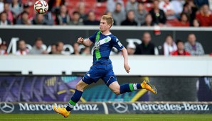 Wie lange kickte De Bruyne noch für die Wölfe?