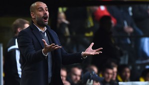 Wen soll er nur aufstellen? Pep Guardiola gehen die Spieler aus