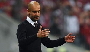 Pep Guardiola will mit seinen Bayern auch in den letzten zwei Spielen noch einmal alles rausholen