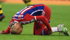 Robben wurde immer wieder von Verletzungen zurückgeworfen