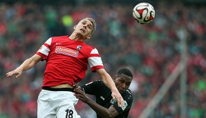 Nils Petersen war für ein halbes Jahr an den SC Freiburg ausgeliehen