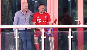 Für Franck Ribery ist Besserung in Sicht