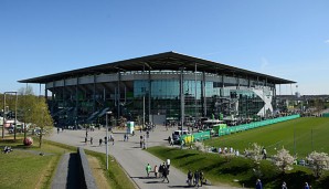 In der Volkswagen Arena wird derzeit eine Kapelle errichtet