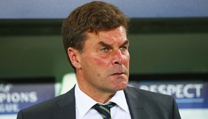 Dieter Hecking zeigte sich mehr als unzufrieden mit dem Auftreten von Bas Dost