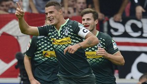 Granit Xhaka trug gegen Augsburg und Stuttgart erstmals die Kapitänsbinde der Fohlen