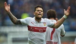 Daniel Ginczek rettete dem VFB in letzter Sekunde einen Punkt