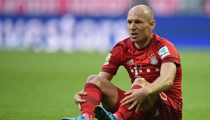 Arjen Robben fehlt dem FCB auch in der Champions League