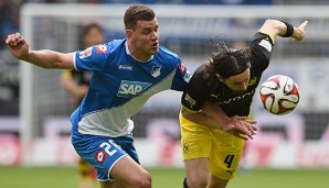 Adam Szalai kam in dieser Saison erst auf einen Kurzeinsatz im DFB-Pokal