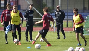 Hannover 96 ging am Nachmittag wieder auf den Trainingsplatz