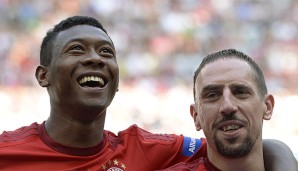 Franck Ribery kann wohl schon bald wieder mit David Alaba und Co. zusammen trainieren