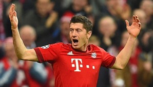 Robert Lewandowski spielt seit 2014 für den FC Bayern München