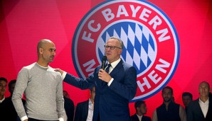 Karl-Heinz Rummenigge ist von Pep Guardiola nicht enttäuscht