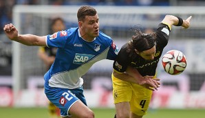 Adam Szalai kommt bei der TSG kaum mehr zum Zuge