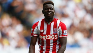 Derzeit stürmt Mame Diouf noch für Stoke City in der Premier League