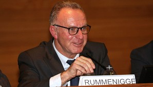 Karl-Heinz Rummenigge ist derzeit für einen Financial-Fairplay-Workshop in Mailand