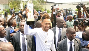 Pierre-Emerick Aubameyang ist Afrikas Fußballer des Jahres