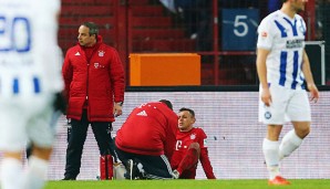 Der Einsatz von Rafinha beim ersten Rückrundenspiel gegen den HSV ist fraglich