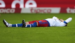 Aaron Hunt droht dem HSV erneut auszufallen