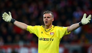 Bernd Leno spielt seit 2012 für die Werkself, wartet aber noch sein erstes A-Länderspiel