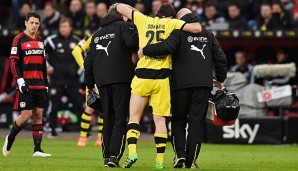 Sokratis verletzte sich im Spiel gegen Bayer Leverkusen