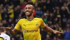 Pierre-Emerick Aubameyang erzielte diese Saison bereits 22 Tore in der Bundesliga