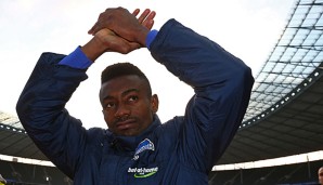 Salomon Kalou hat bei der Hertha noch bis 2017 Vertrag