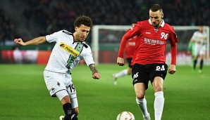 Alexander Milosevic im Spiel gegen Gladbach