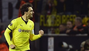 Mats Hummels kämpft unter der Woche mit dem BVB um das Pokalfinale