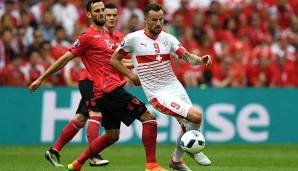 Haris Seferovic steht mit der Schweiz im EM-Achtelfinale