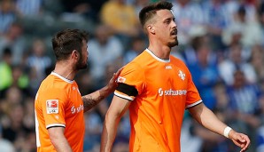 Sandro Wagner wird wahrscheinlich nicht mehr mit Marcel Heller zusammenspielen