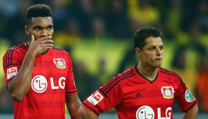 Jonathan Tah und Javier Herandez (müssen) in Leverkusen bleiben