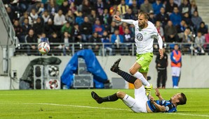 Bas Dost legte gegen Augsburg das 1:0 auf