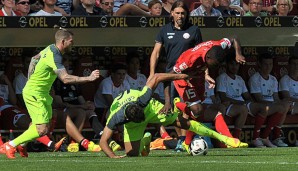 Jhon Cordoba und der FSV Mainz 05 waren deutlich agiler als die Gäste aus Liverpool