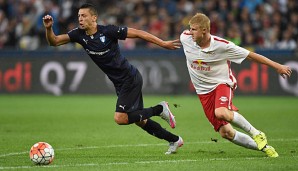 Martin Hinteregger (r.) scheiterte mit Salzburg in der CL-Quali an Malmö