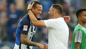 Pal Dardai hat Julian Schieber gelobt