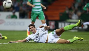 Mario Gomez ist trotz Torflaute optimistisch