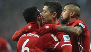 Robert Lewandowski erzielte seinen 133. Bundeslig-Treffer