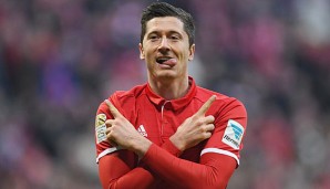 Robert Lewandowski lacht über seine Platzierung beim Ballon d'Or