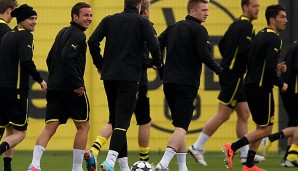 Mario Götze und Raphael Guerreiro sind noch nicht fit