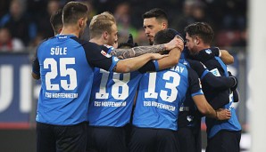 Die TSG Hoffenheim behielt auch in Augsburg die Oberhand